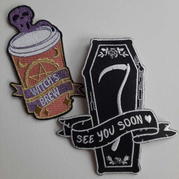 Hot Topic Accessories - 🦇Super Spoopy Iron-on Patches🦇